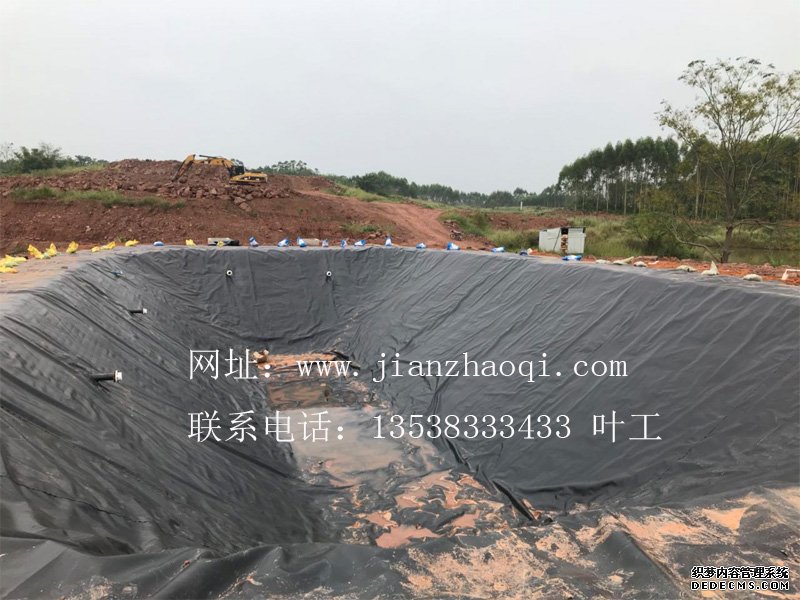 廣西玉林興業(yè)縣5000立方黑膜沼氣工程